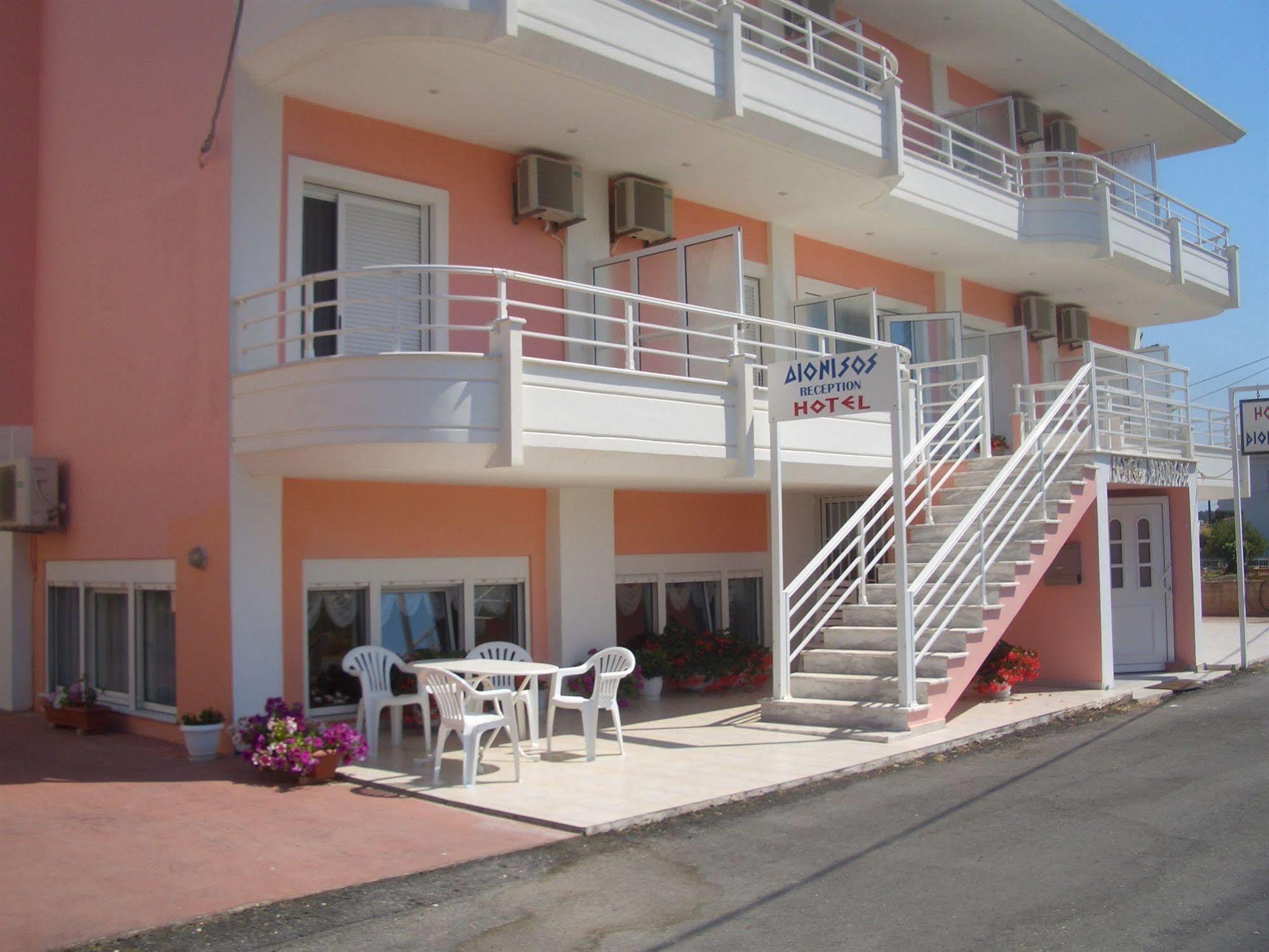 Dionisos Hotel ميتيكاس المظهر الخارجي الصورة